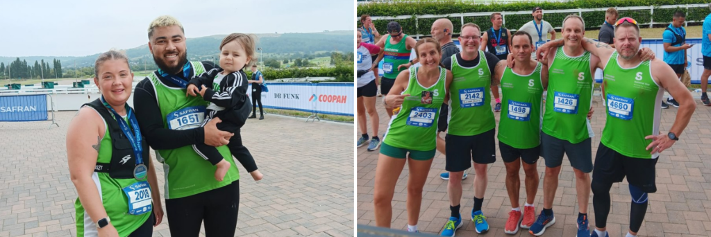 Chelt half marathon fundraising stars